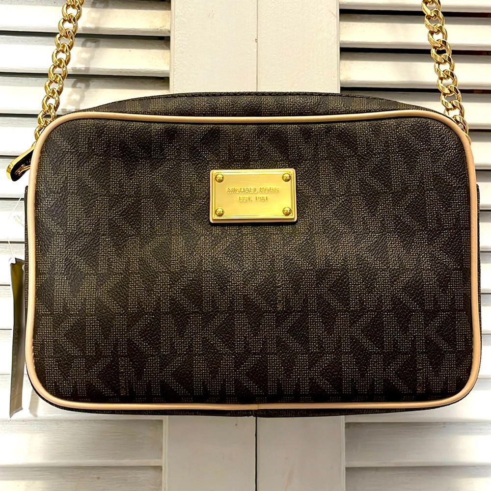 Michael Kors Brown Crossbody Bag NWT